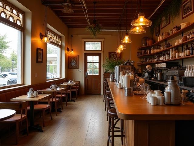Първото кафене Sofia Brew Café през 2010 г.